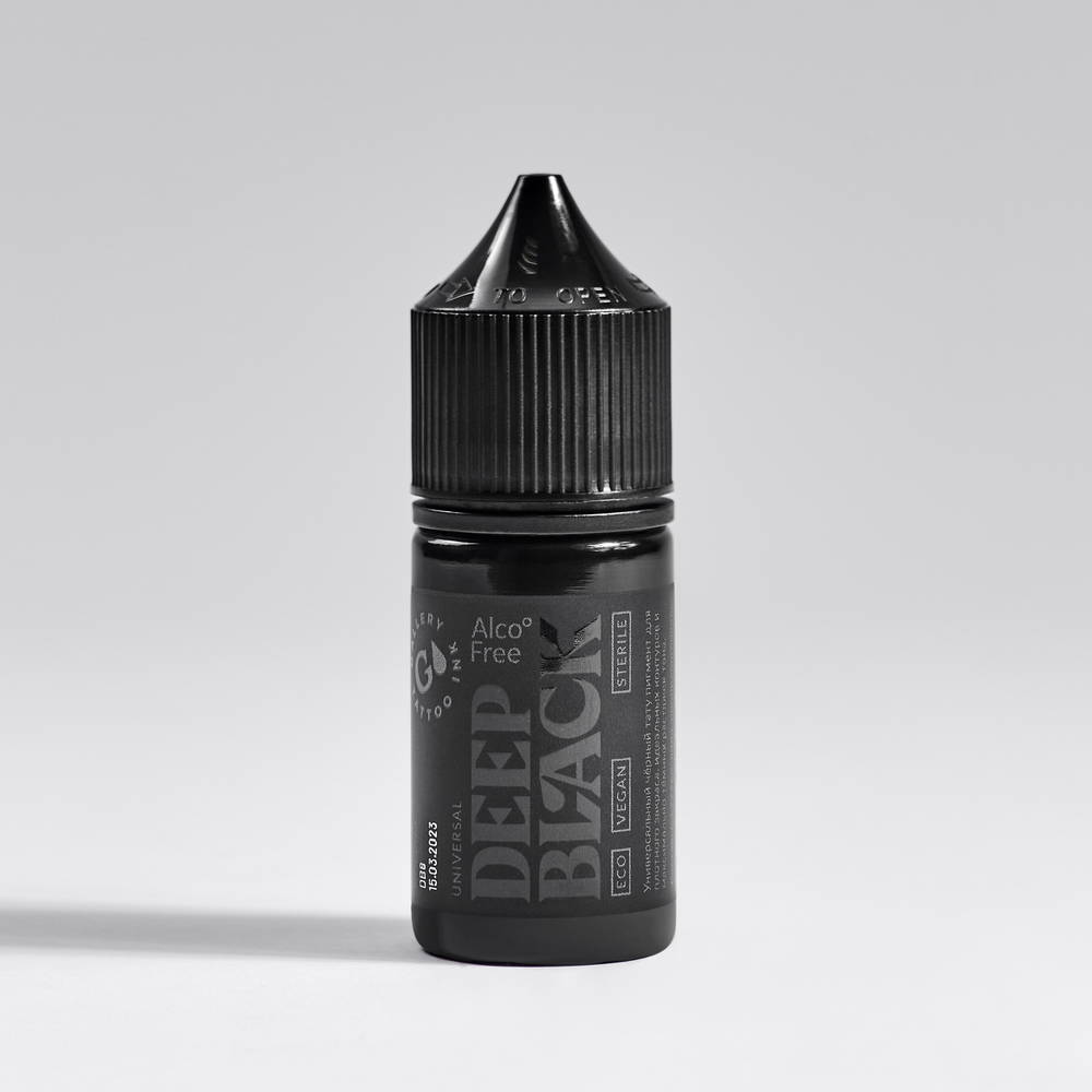 DEEP BLACK чёрный универсальный  30 мл