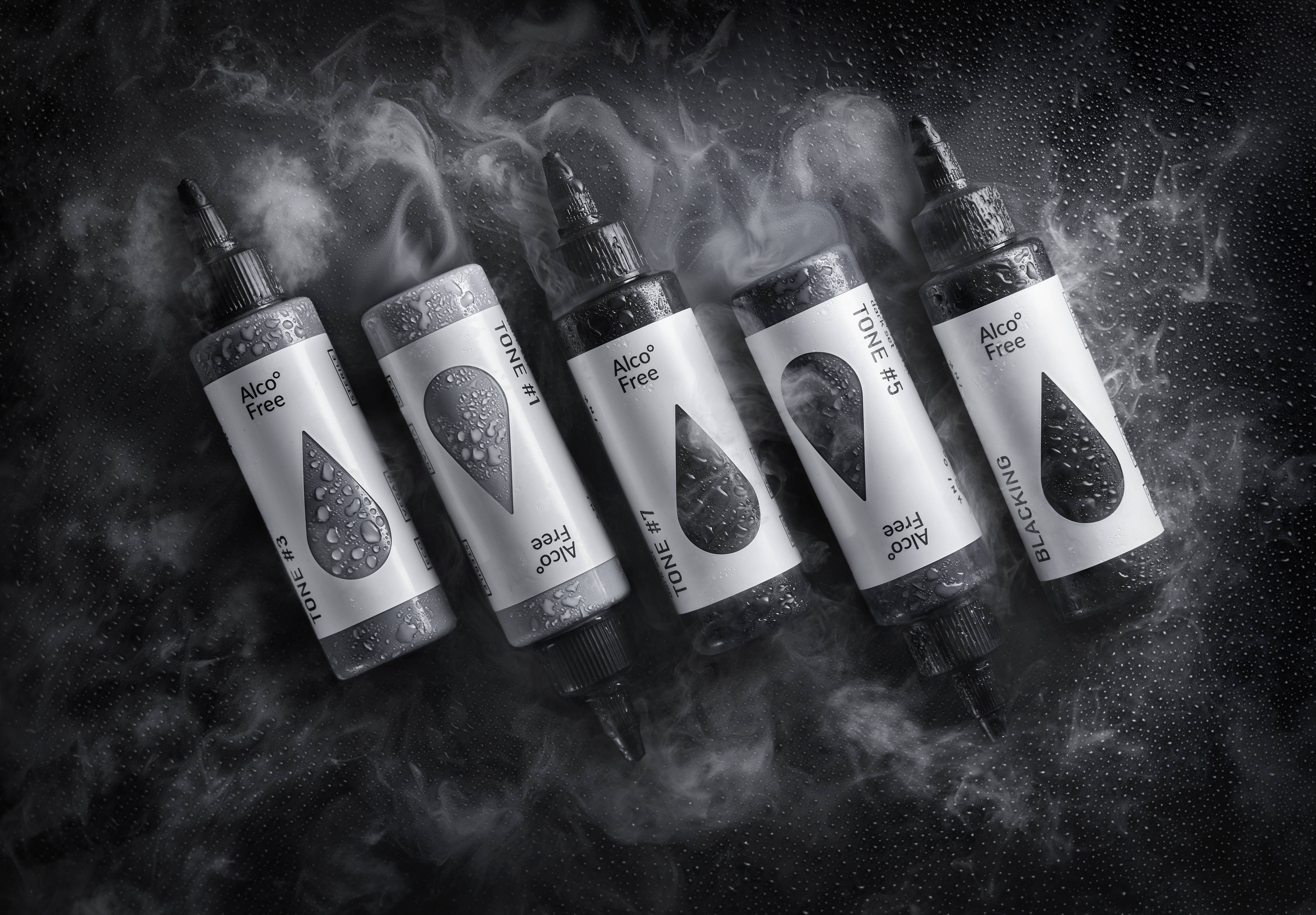 GREY PASTEL DARK SET