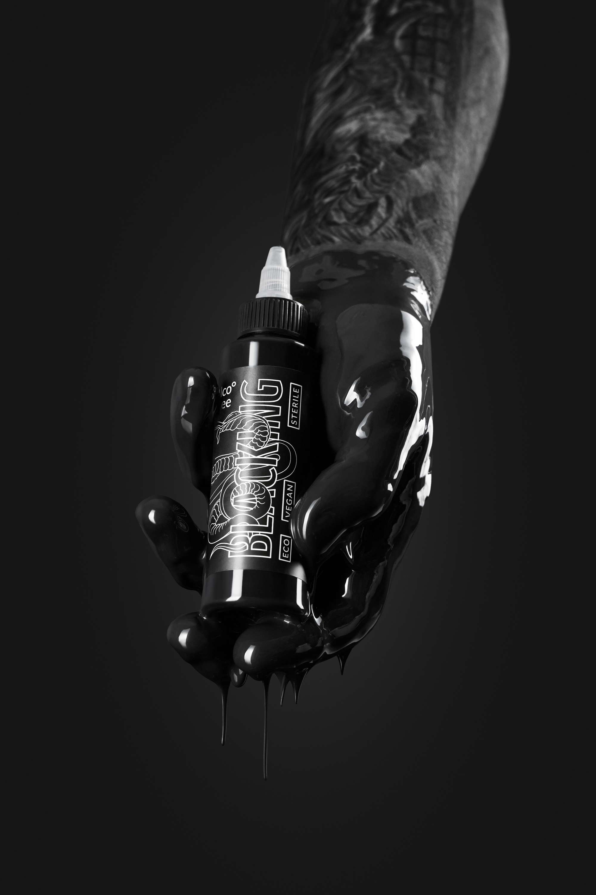 BLACKING чёрный для закраса