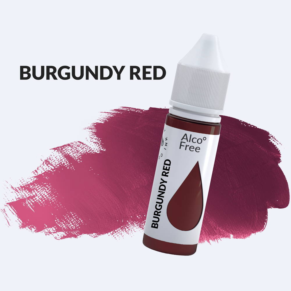 Burgundy RED тату-краска тёмно-красная