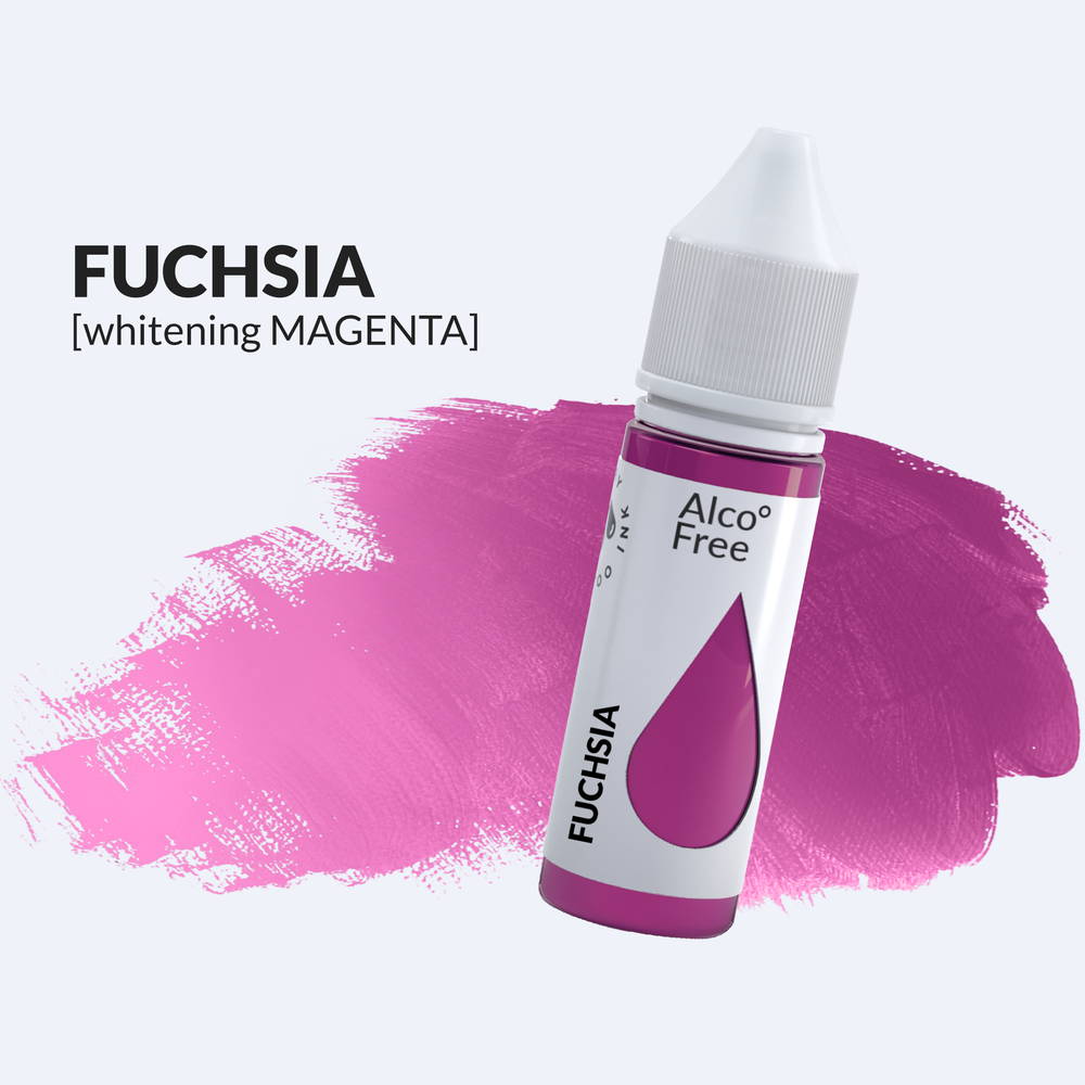 Fuchsia тату-краска розово-пурпурная