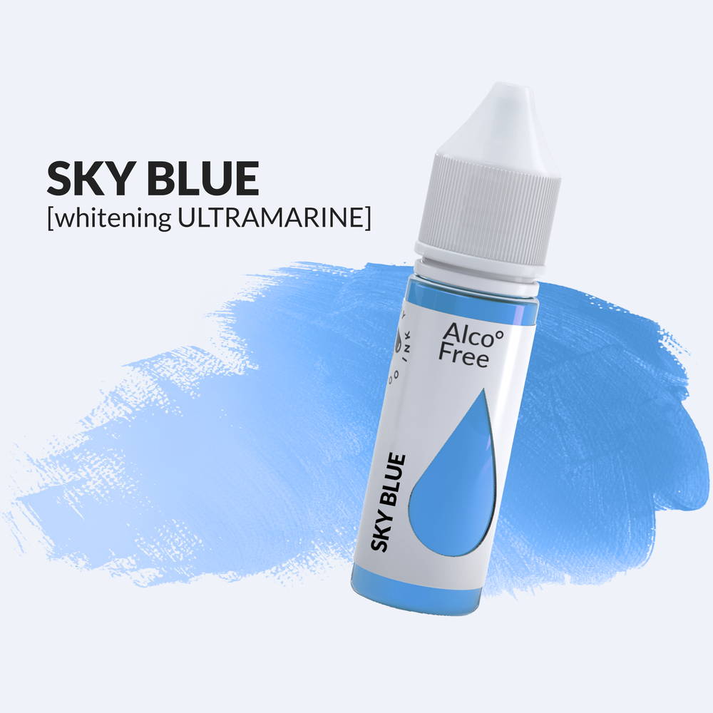 Sky Blue тату-краска небесно-голубая